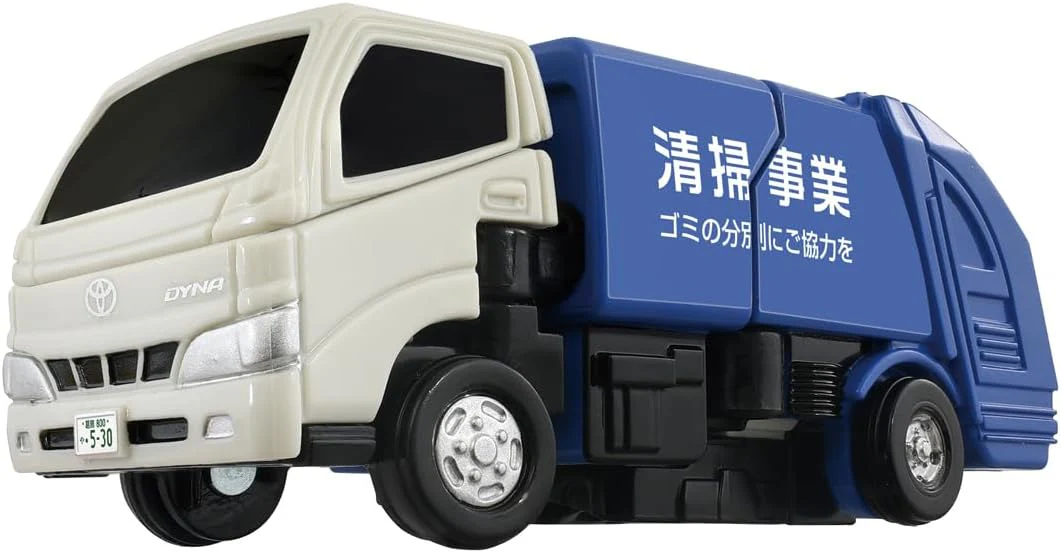 Tomica Job Labor TJB07 Clean Braver Toyota Dyna Cleaning Truck - Image 4