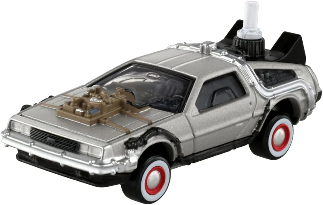 Tomica P Unlimited 02 BTTF Time Machine (Part 3)