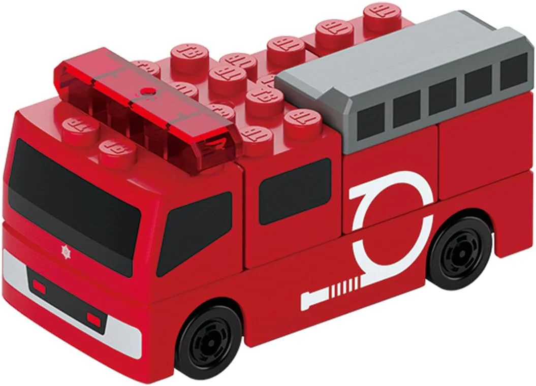 Tomica Plarail Block Vehicle Block Town Box - Image 4