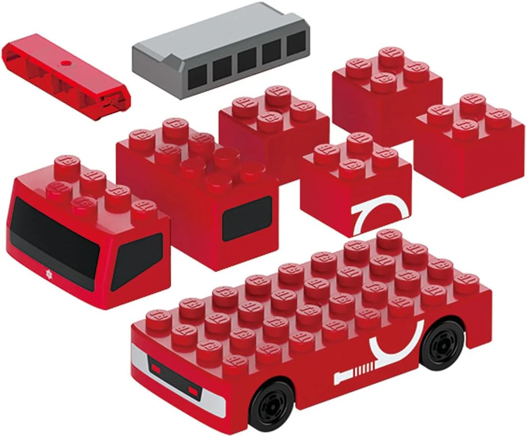Tomica Plarail Block Vehicle Block Town Box - Image 6