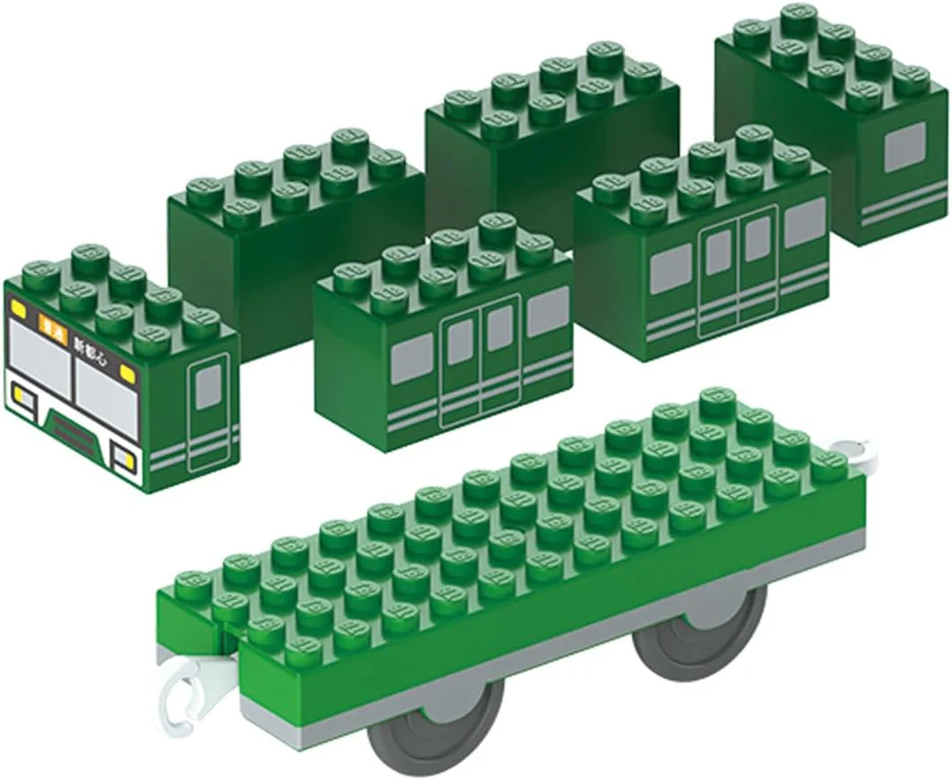 Tomica Plarail Block Vehicle Block Town Box - Image 7