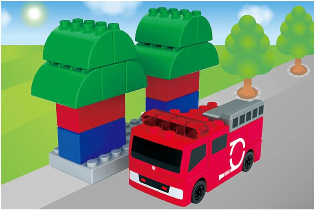 Tomica Plarail Block Vehicle Block Town Box - Image 9
