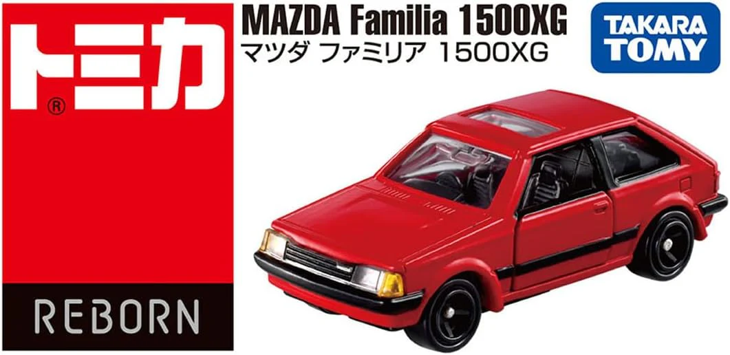 Tomica REBORN Mazda Familia 1500XG - Image 2