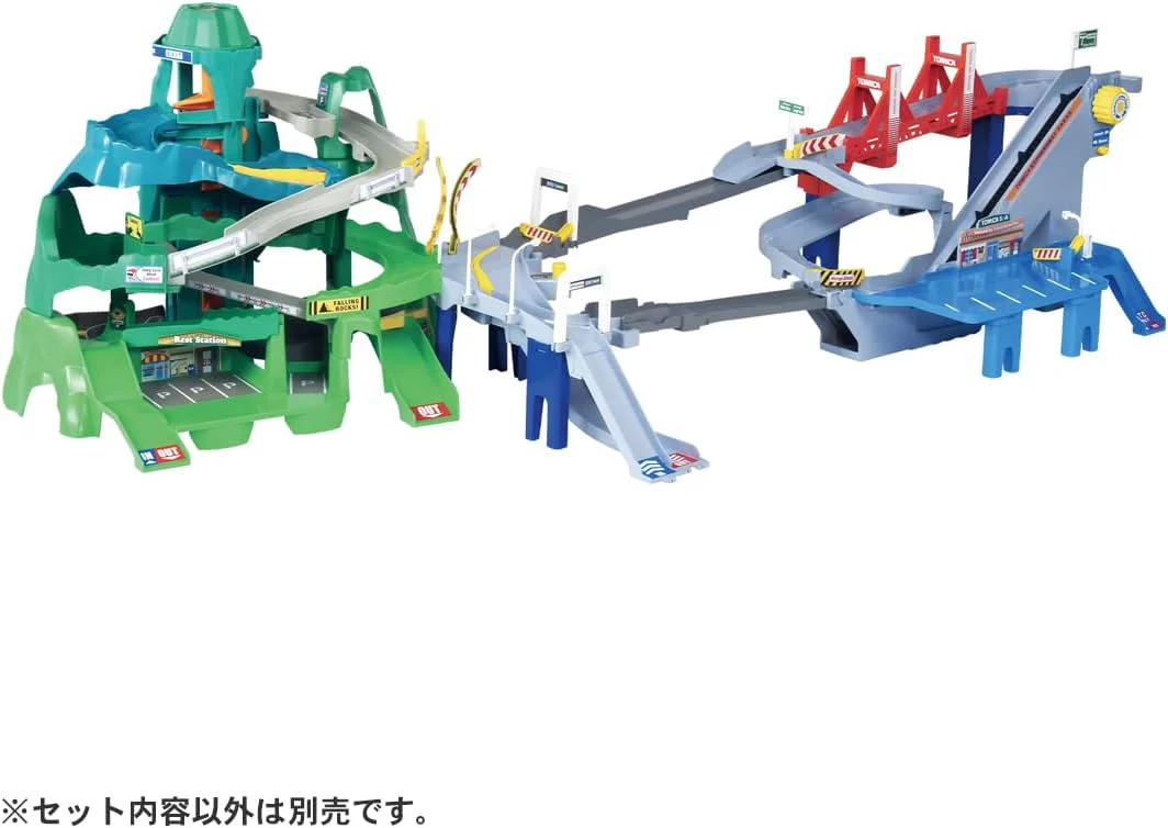 Tomica World Course Extends! 2-Way Lively Highway - Image 6