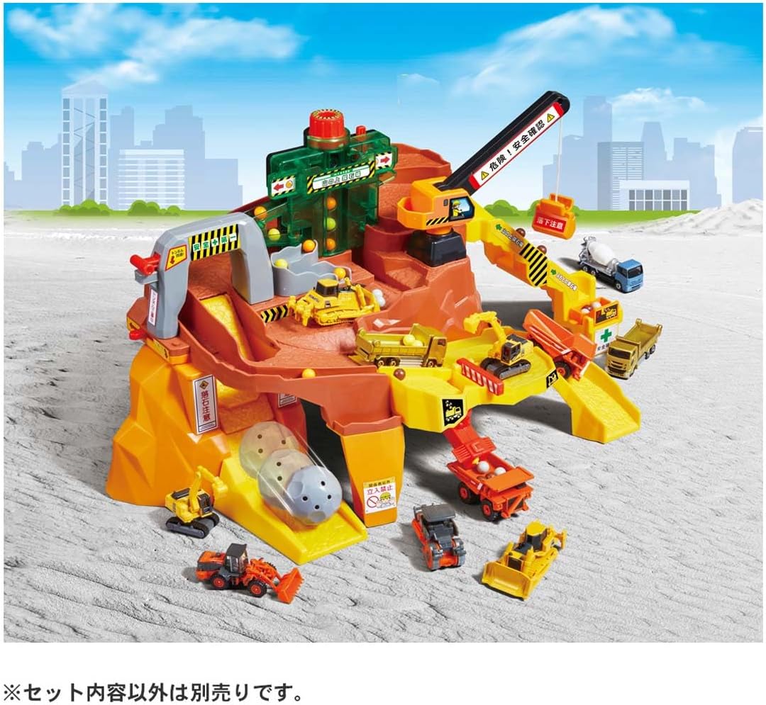 Tomica World Rumbling Rocks! Big Quarry Mountain - Image 9