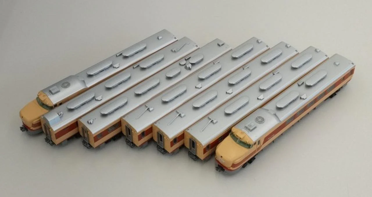 TOMIX 1/150 KiHa 81 Series Limited Express Diesel Car (Tsubasa) Set 7 Cars [98737] - Image 6