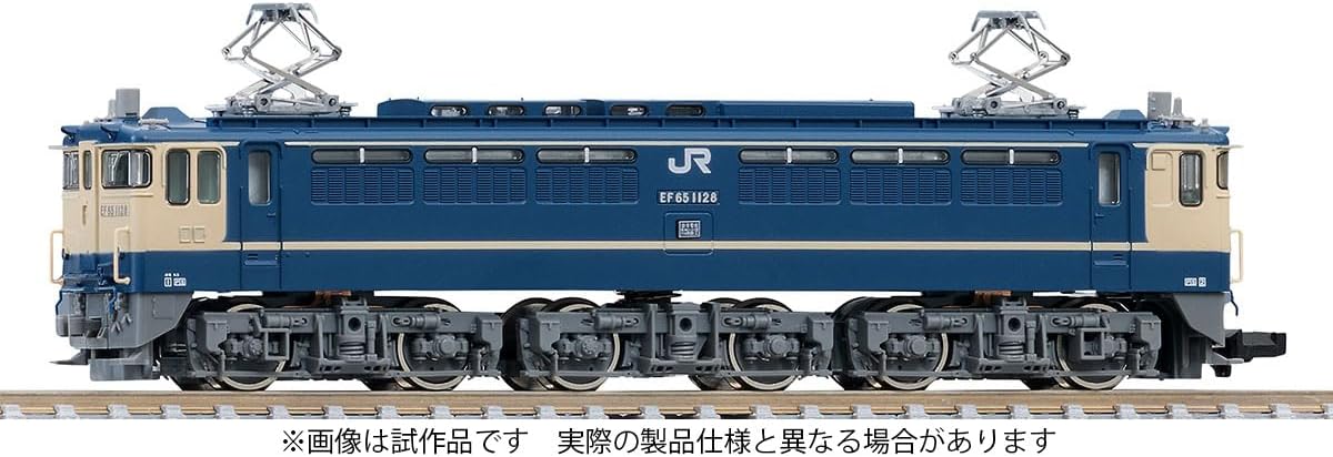 TOMIX 12101 N Gauge JR EF65-1000 Series (Shimonoseki General Rolling Stock Depot Gray Bogies) - Image 3