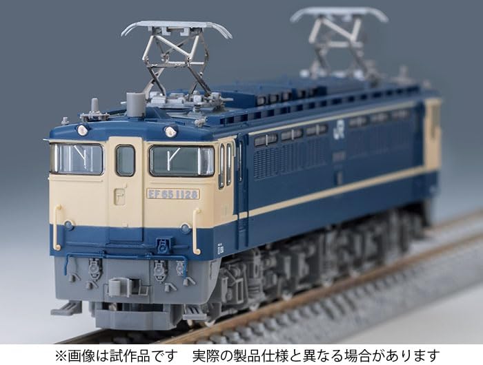 TOMIX 12101 N Gauge JR EF65-1000 Series (Shimonoseki General Rolling Stock Depot Gray Bogies) - Image 5