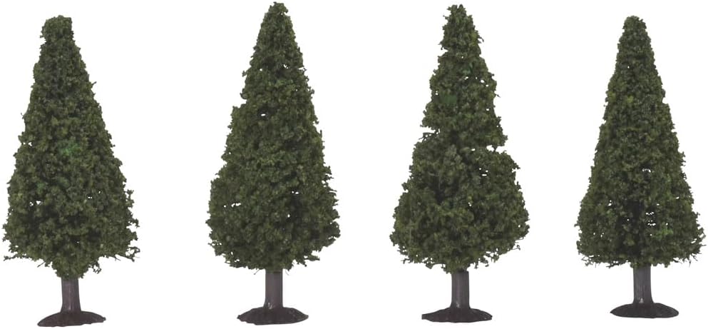 TOMIX 8204 N Gauge Conifer Trees (small/set of 4)