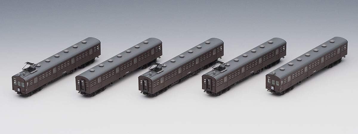 TOMIX 98377 N Gauge 72/73 Series Commuter Train Basic Set (5 Cars) - Image 2