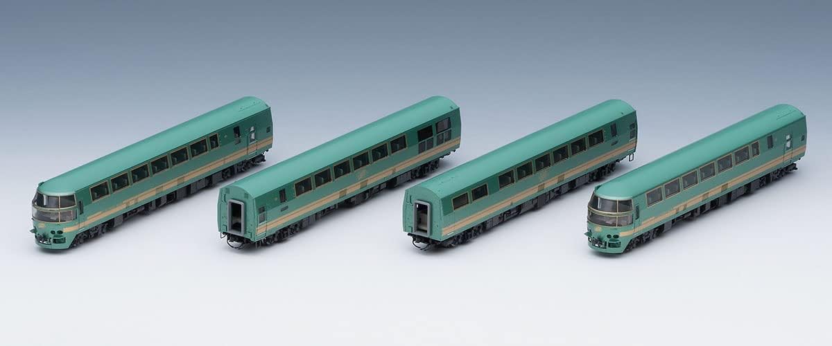 TOMIX 98512 JR Series Kiha 70/71 Diesel Car (Yufuin no Mori I, Updated) 4 Cars Set - Image 2