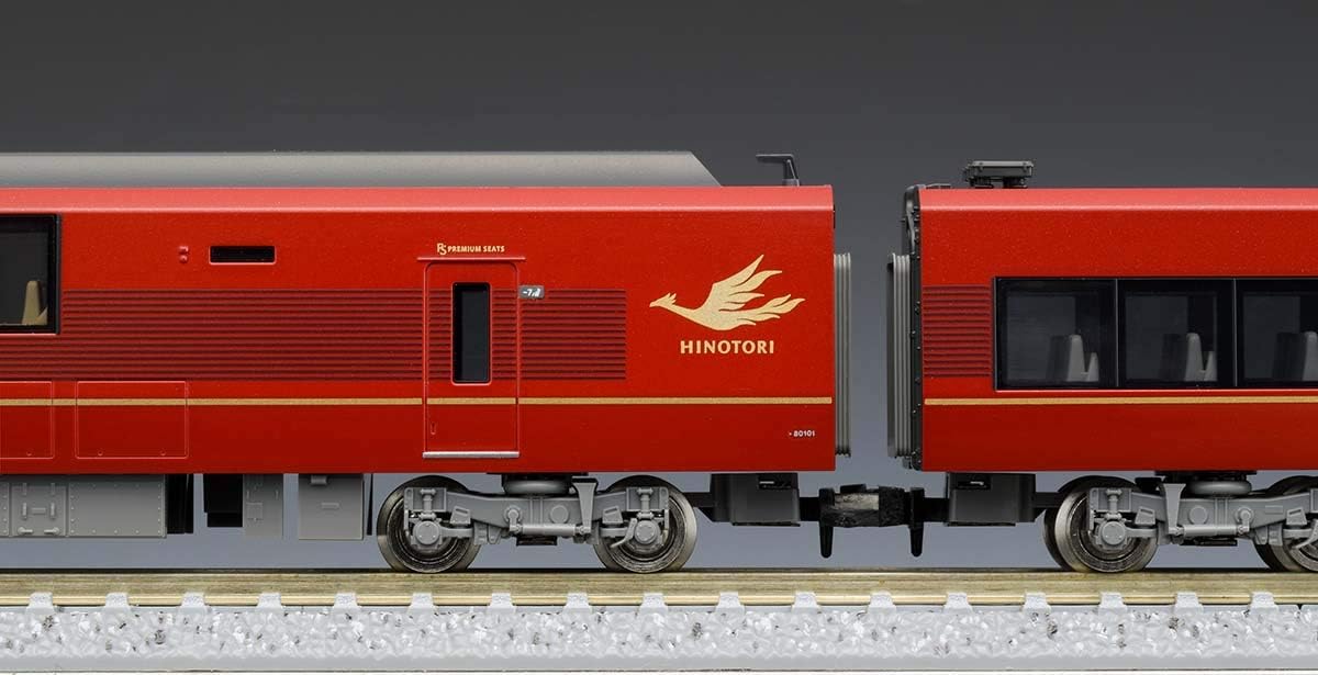 Tomix 98695 N-Gage Kinki Nippon Railway 80000 Series (Hinotori, 6-car train) set (6 cars) - Image 5