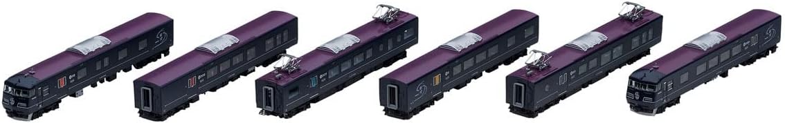 TOMIX 98714 N Gauge 117-7000 Series Train (WEST EXPRESS Ginga) 6 Cars Set - Image 2