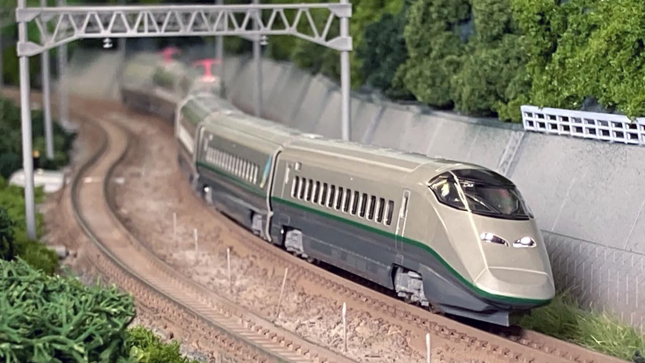 TOMIX 98897 N Gauge JR Series E3-2000 Yamagata Shinkansen (Tsubasa/Original Painting) 7 Cars Set - Image 3
