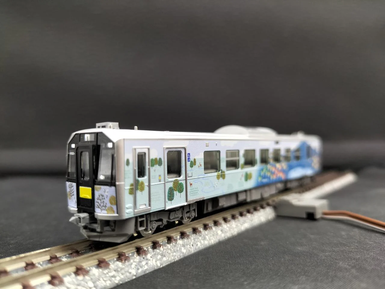 TOMIX H100 Series Senmo Line / Hanasaki Line Wrapped Car 98136 - Image 2
