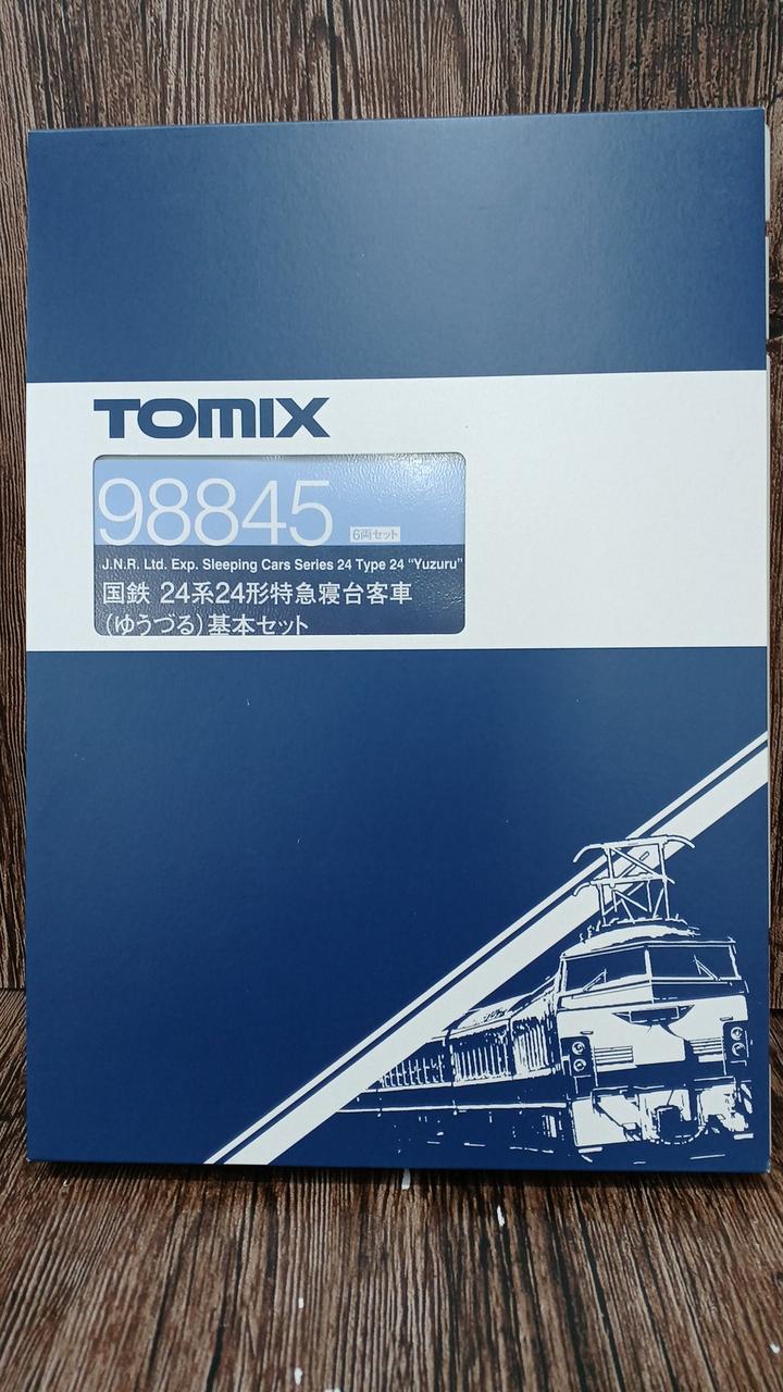 TOMIX JNR Series 24 Series 24 Type Sleeper Yuzuru Basic Set 98845