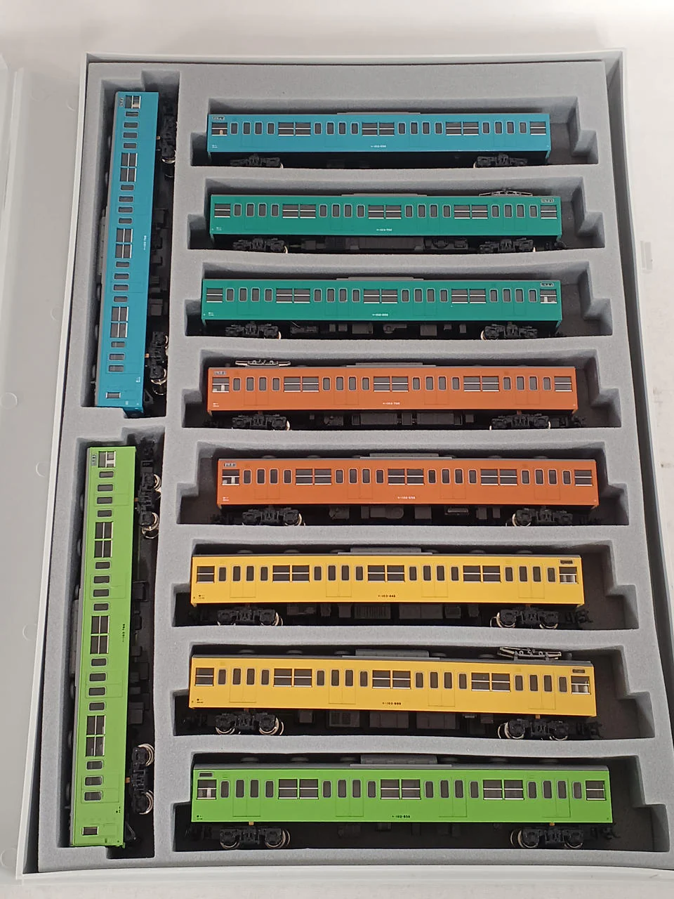 TOMIX JR 103 Series Commuter Train (Yamanote Line Fun Train) Set 98974