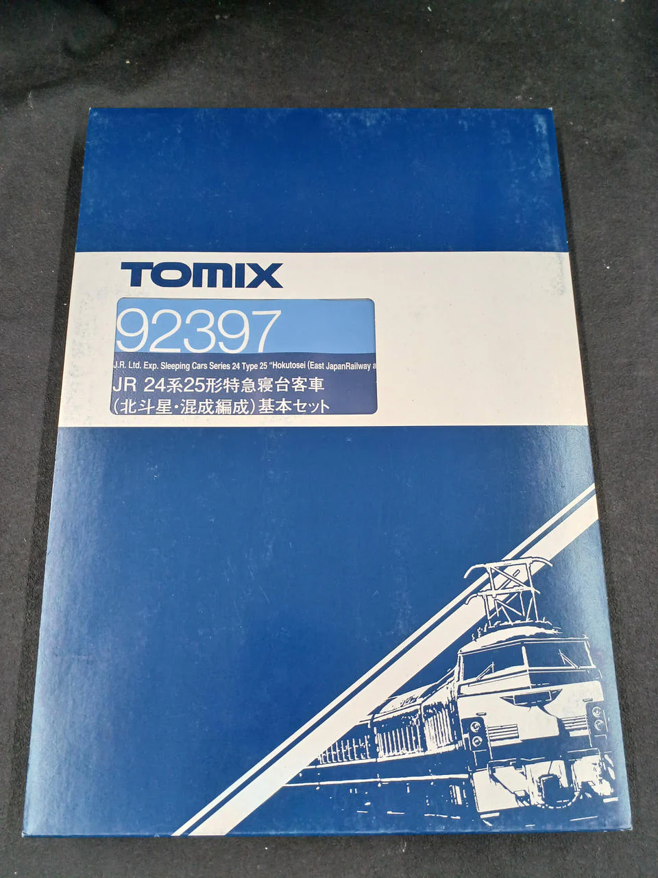 TOMIX JR 24 Series 25 Limited Express Sleeper Passenger Car Hokutosei Mixed Formation Basic Set