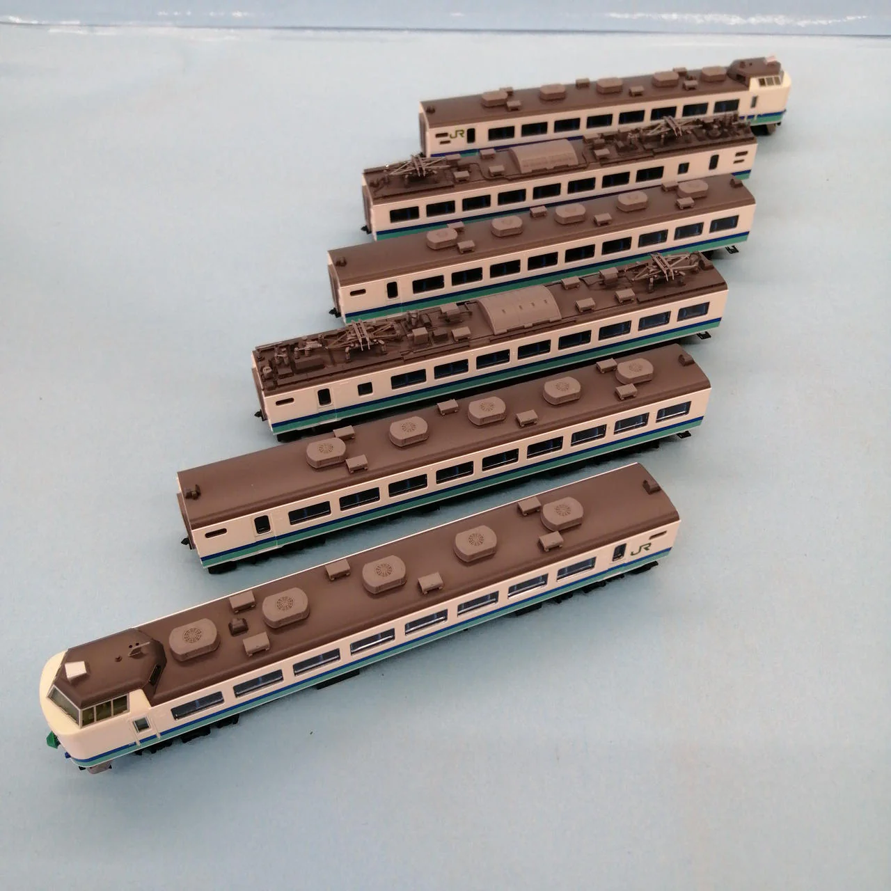 TOMIX JR 485 Series Limited Express Train Basic Set 98833 Kaminumatari Depot T5 Set Hakutaka - Image 6