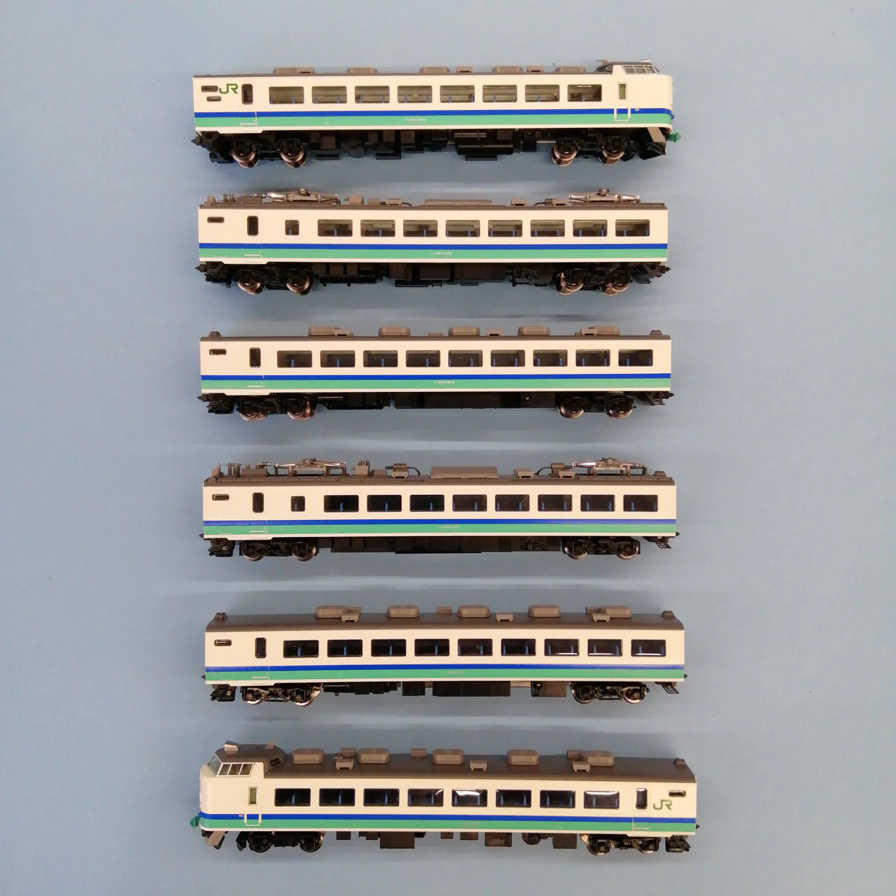 TOMIX JR 485 Series Limited Express Train Kaminumatari Operation Depot T5 Set Hakutaka Basic 98833 - Image 3
