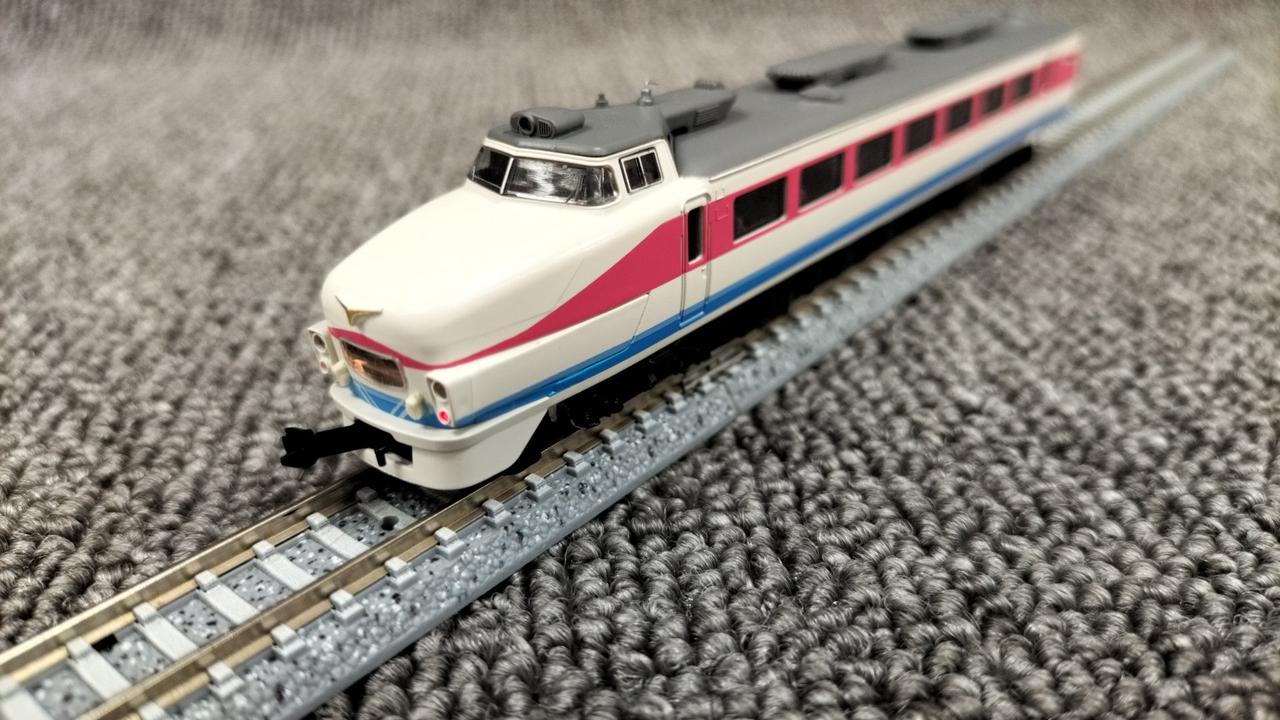 TOMIX JR 489 Series Limited Express Train (Hakusan) 9-Car Set 92077 - Image 2