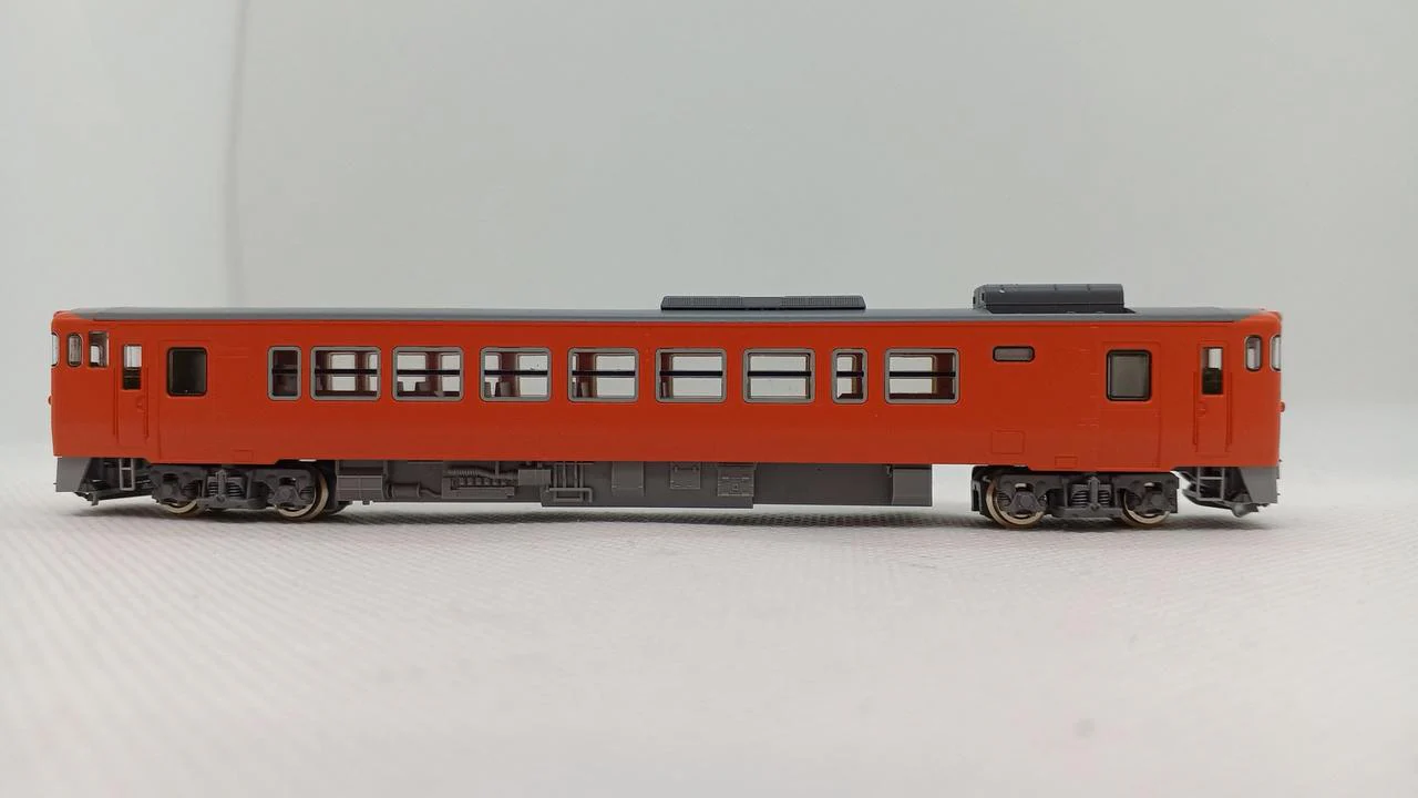 TOMIX JR Diesel Khaki KiHa 40 2000 Series 8454 (JR West Refurbished Vehicle, Metropolitan Area Colors) - Image 8
