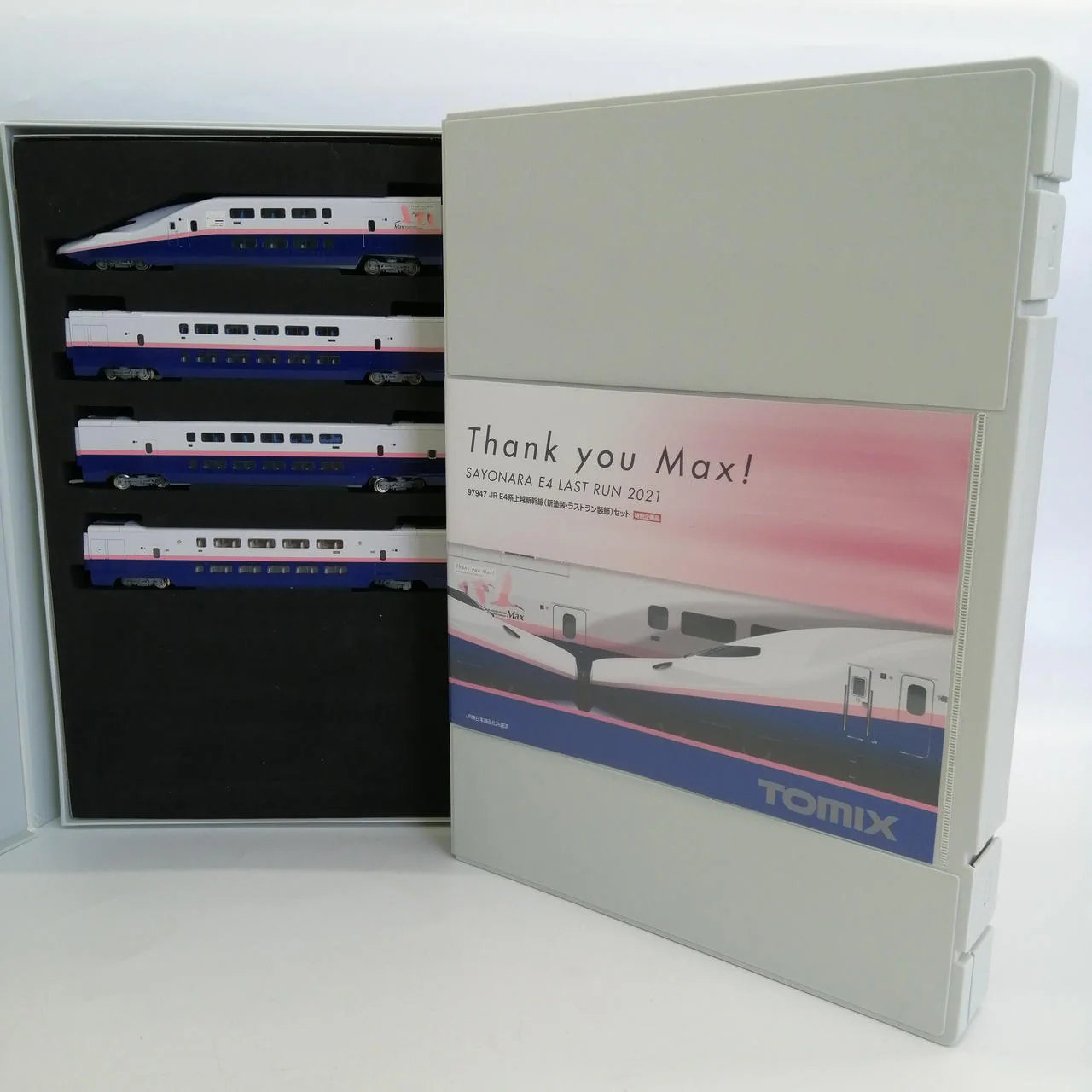 TOMIX JR E4 Series Joetsu Shinkansen (New Paint & Last Run Decoration) Set 97947