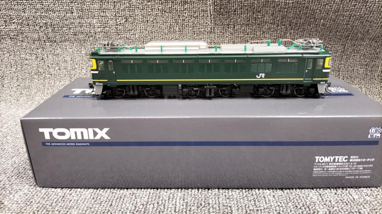 TOMIX JR EF81 Electric Locomotive (Twilight Express Color) HO-2028 - Image 3