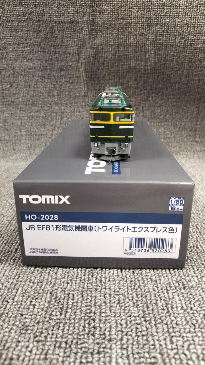 TOMIX JR EF81 Electric Locomotive (Twilight Express Color) HO-2028 - Image 4