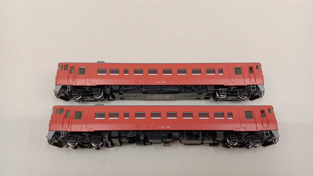 TOMIX JR KiHa 40 1700 Series Diesel Car Metropolitan Area Colors, Typhon Removal Set - Image 15
