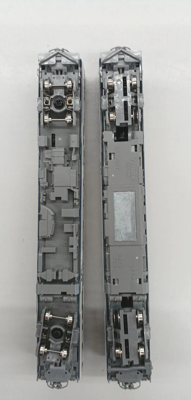 TOMIX JR KiHa 47-500 Series Diesel Car (Niigata Color & Blue) Set 2-Car Set 98018 N Gauge - Image 5