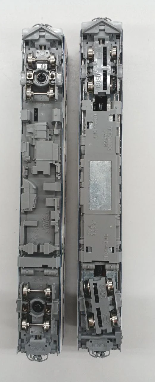 TOMIX JR KiHa 47-500 Series Diesel Car (Niigata Color & Blue) Set 2-Car Set 98018 N Gauge - Image 5