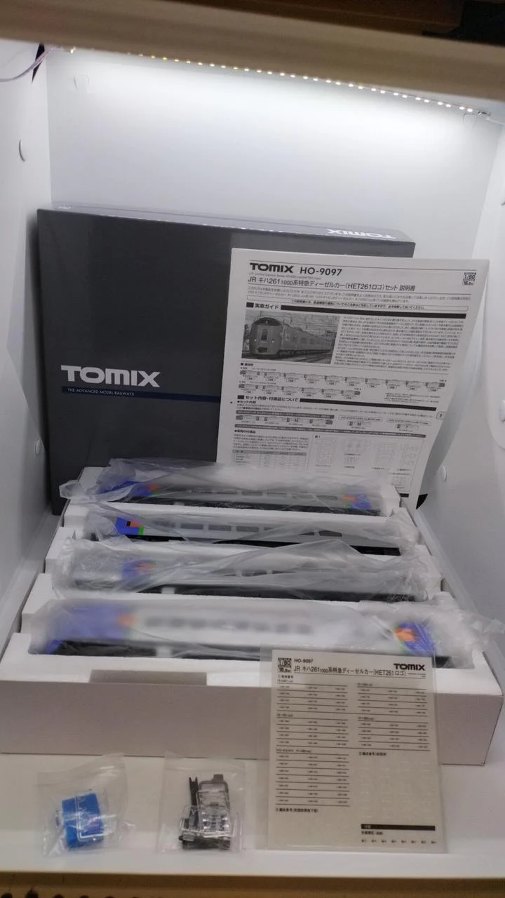 TOMIX KiHa 261 1000 Series HET261 Logo Set HO-9097 - Image 10