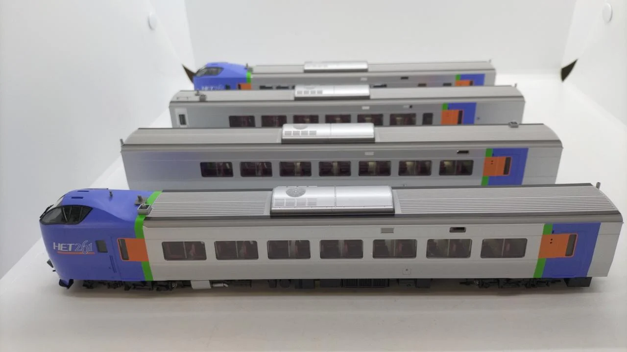 TOMIX KiHa 261 1000 Series HET261 Logo Set HO-9097 - Image 2