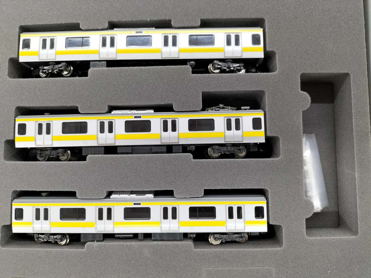 TOMIX Model Train 1/150 JR 209-500 Series Commuter Train Additional 3-Car Set - Image 3