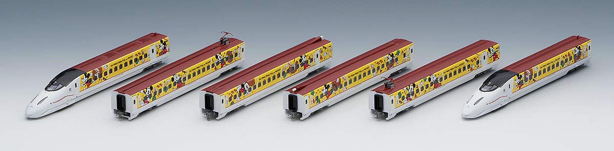 TOMIX Nゲージ 限定品 九州新幹線800 1000系 (JR九州 Waku Waku Trip 新幹線) 6両セット 97914 鉄道模型 電車