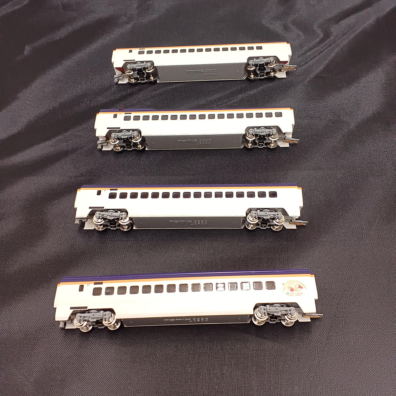 TOMIX N Gauge 1/160 E3 2000 Series Yamagata Shinkansen Tsubasa New Paint 4 - Image 8