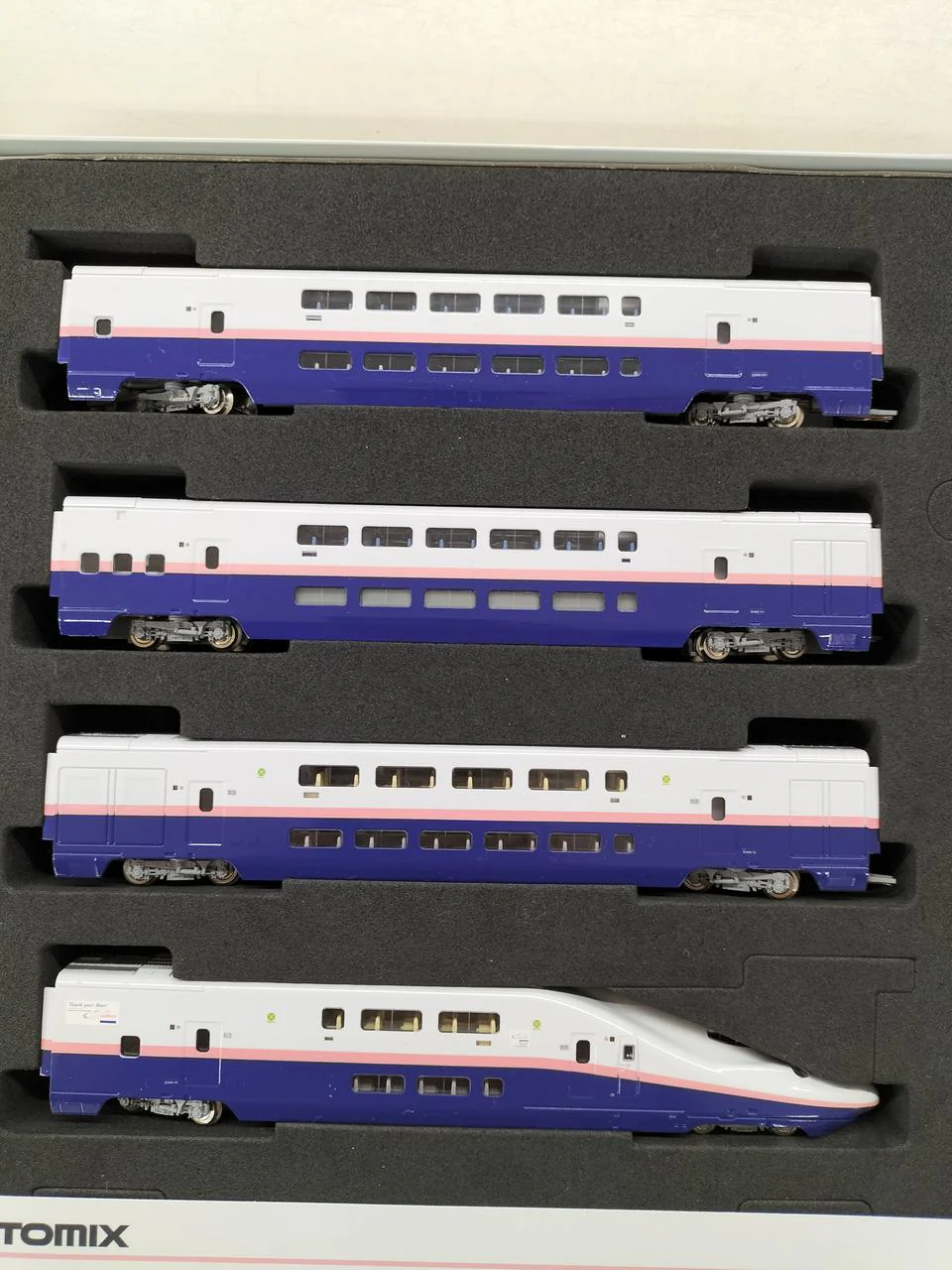 TOMIX N Gauge 97947 E4 Series Joetsu Shinkansen (New Paint Scheme, Last Run Decoration) 8 cars - Image 7