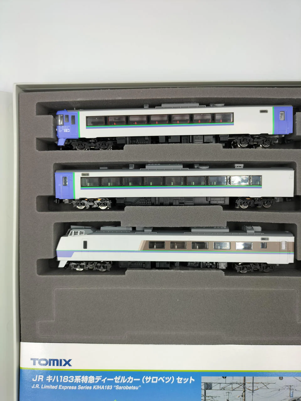 TOMIX N Gauge 98245 JR KiHa 183 Series Limited Express Diesel Car (Sarobetsu) - Image 6
