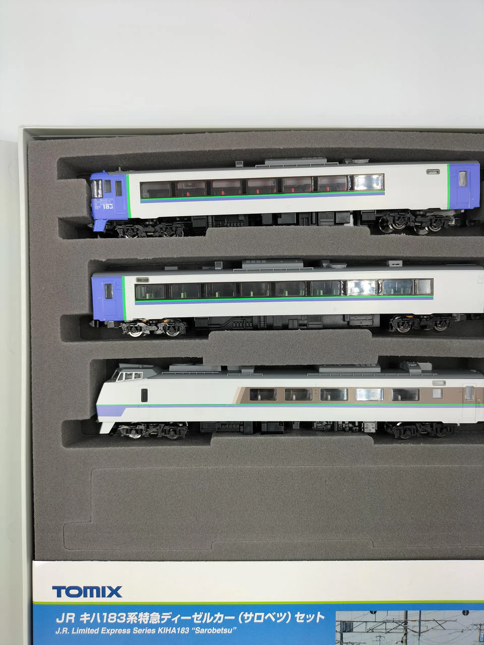 TOMIX N Gauge 98245 JR KiHa 183 Series Limited Express Diesel Car (Sarobetsu) - Image 6