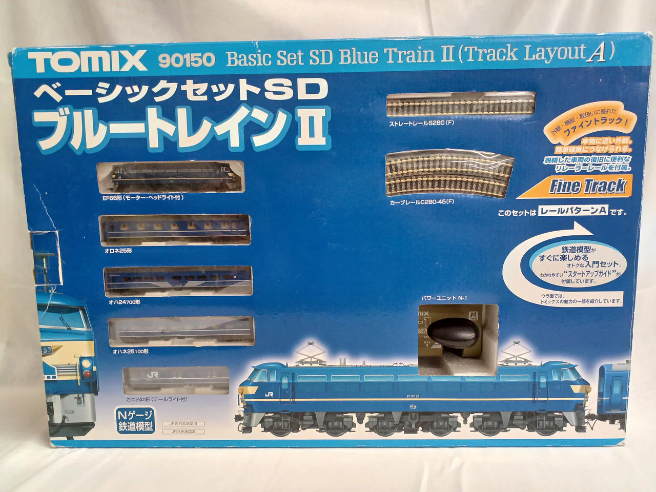 Tomix N Gauge Basic Set SD Blue Train II