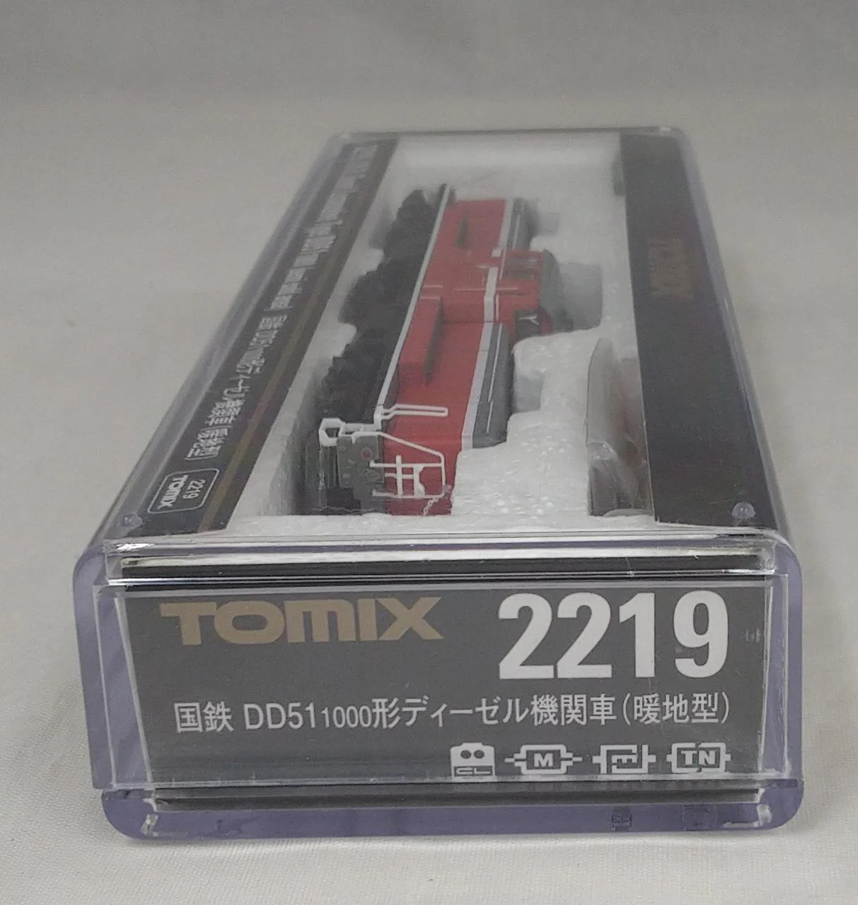 TOMIX N Gauge JNR DD51 Class 1000 Diesel Locomotive 2219 Warm Region Type - Image 3