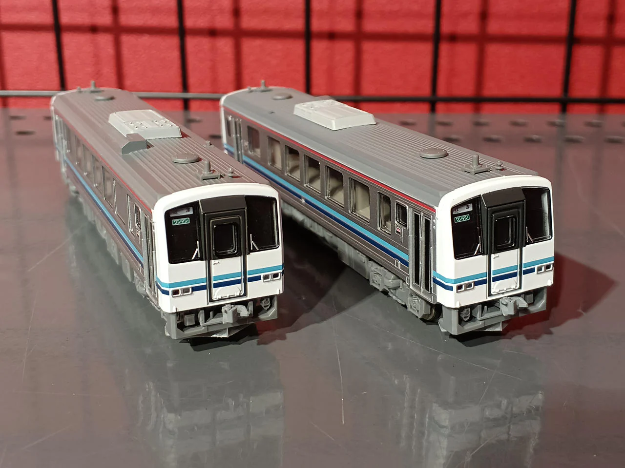 TOMIX N Gauge JR KiHa 120 300 Series Diesel Car Sanjiang Line Set - Image 4