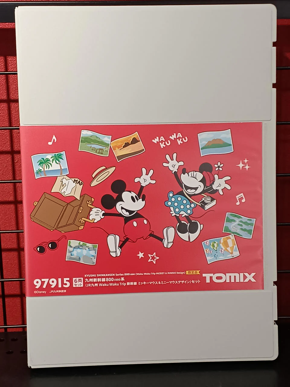 TOMIX N Gauge JR Kyushu WAKUWAKUTRIP Shinkansen Mickey & Minnie - Image 3