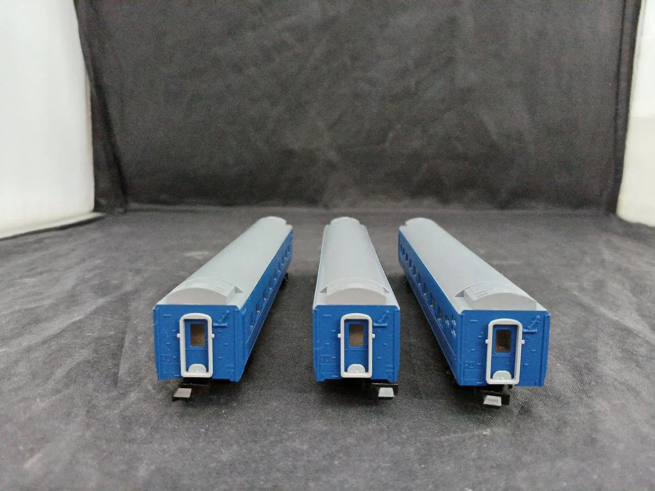 TOMIX N Gauge Model Train Basic Set SD Blue Train 90185 - Image 10