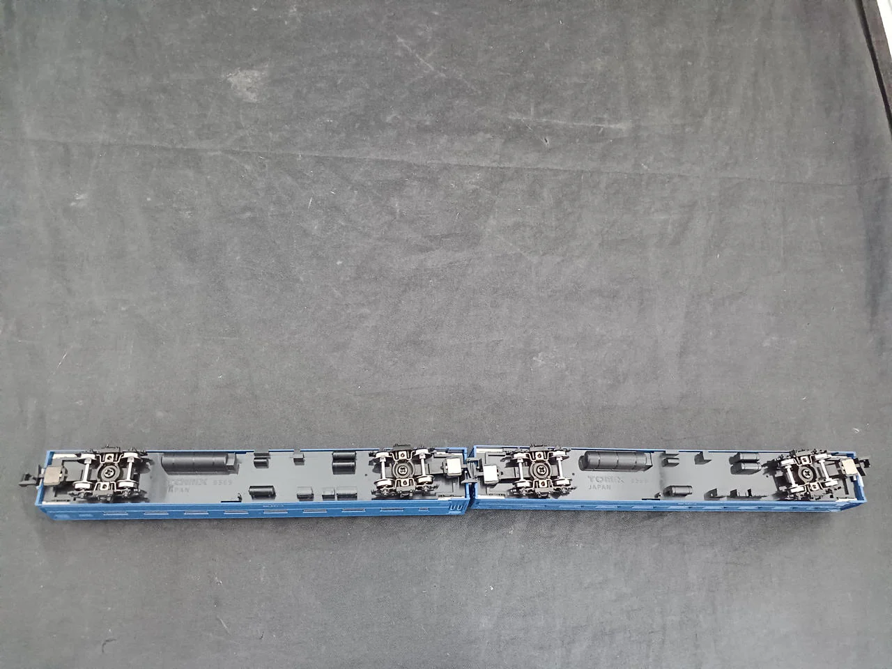 TOMIX N Gauge Model Train Basic Set SD Blue Train 90185 - Image 14