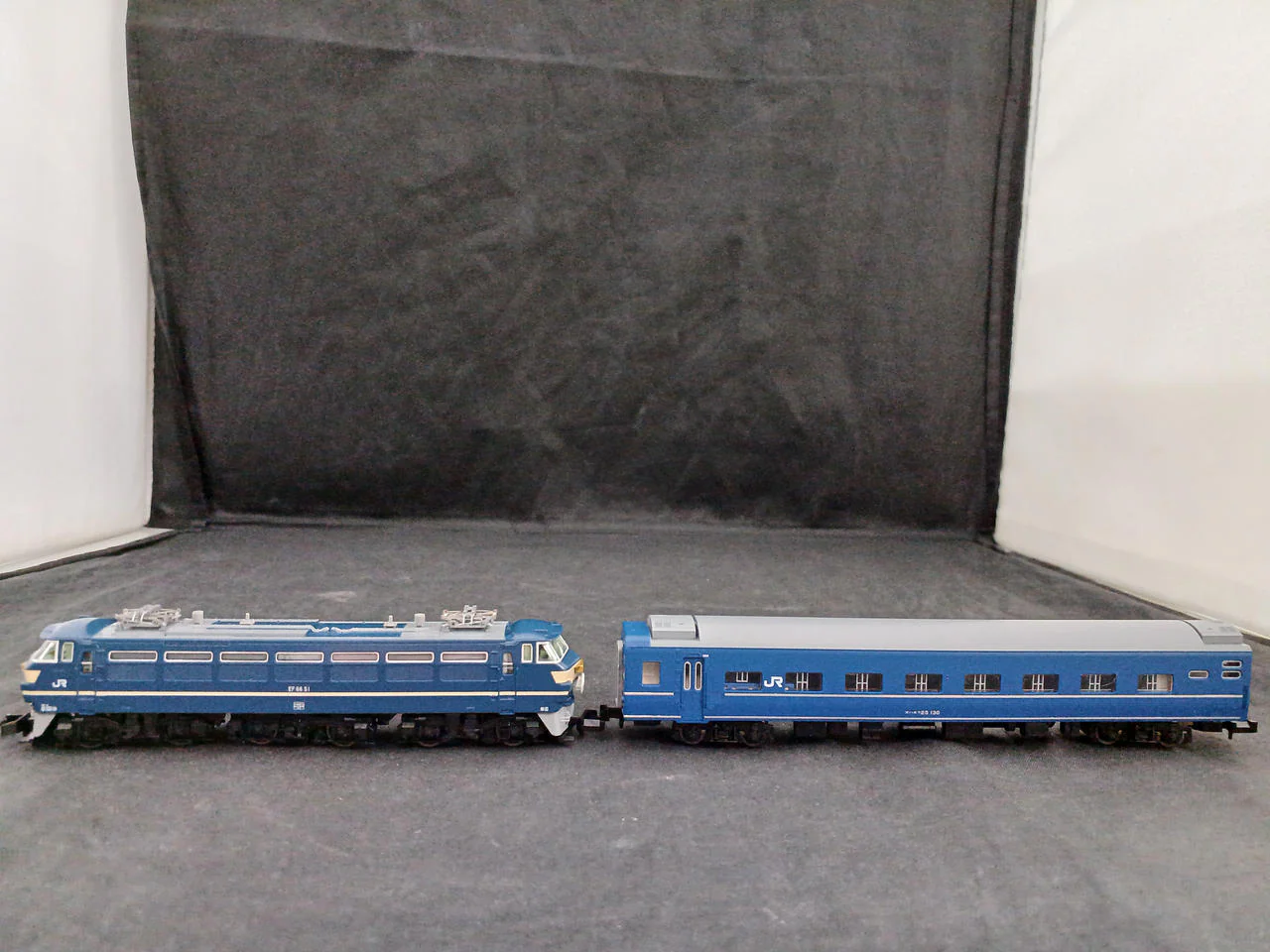 TOMIX N Gauge Model Train Basic Set SD Blue Train 90185 - Image 6