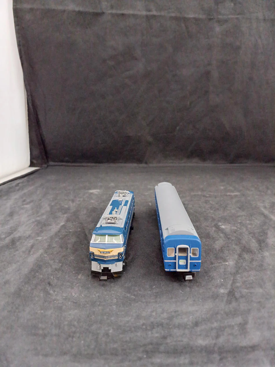 TOMIX N Gauge Model Train Basic Set SD Blue Train 90185 - Image 7