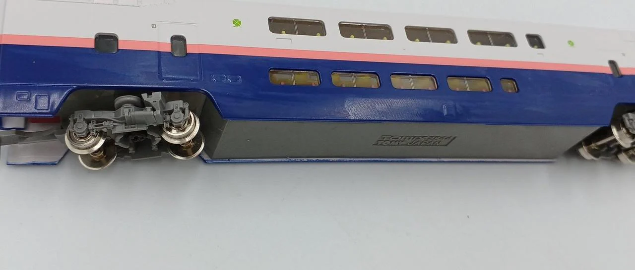 TOMIX N gauge rolling stock Shinkansen 98816 and others JR E1 series Joetsu Shinkansen (Max, new livery) 6 cars - Image 13