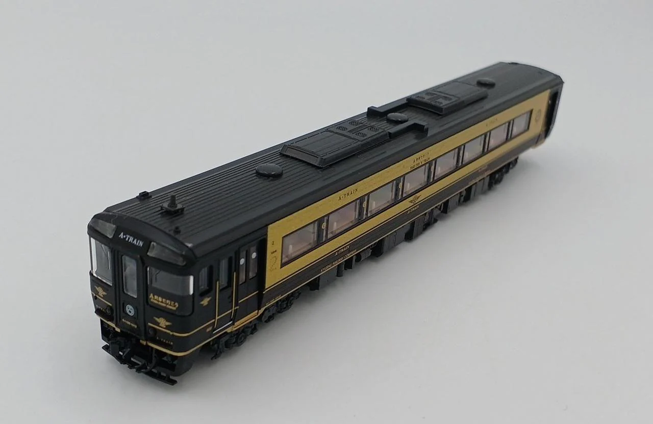 TOMIX N gauge train diesel car JR KiHa 185 Series Limited Express Diesel Car (Let's go by A train) set - Image 6